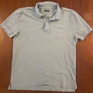 /Users/susancox/Desktop/IMG_2117.HEIC /Users/suTom Ford Blue Pique Polo size 54